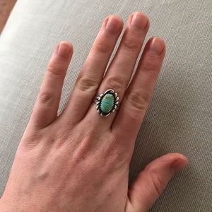 Turquoise Stone Ring 🌿